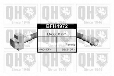 QUINTON HAZELL bfh4972 -  Тормозной шланг